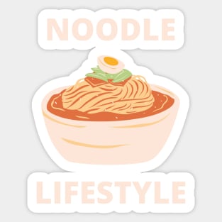 Noodle Lifestyle Sticker